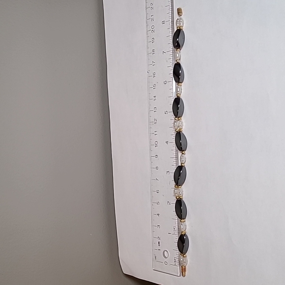 Vintage - hematite bracelet - Picture 2 of 3